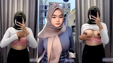 Tiktoker Hijab Toket Gede Bugil Ngewe Gila Memek Banjir